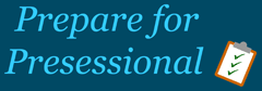 Prepare for Presessional Prepare for Presessional